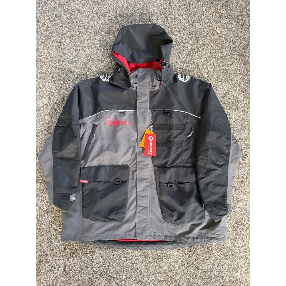 NWT Eskimo Superior 4XL Ice Fishing Jacket UPLYFT Float Assist Waterproof